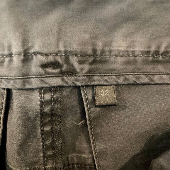 Rogue Gray Slim Fit Casual Chino Pants Lightweight Pockets Straight Leg Size 32 - Picture 4 of 9